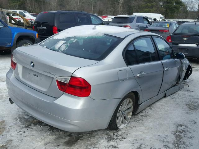 WBAVC93577KZ71243 - 2007 BMW 328 XI SILVER photo 4