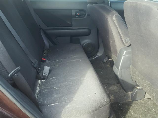 JTLKE50E381027982 - 2008 TOYOTA SCION XB 勃艮第红 照片 6