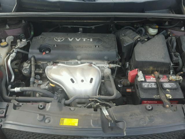 JTLKE50E381027982 - 2008 TOYOTA SCION XB 勃艮第红 照片 7