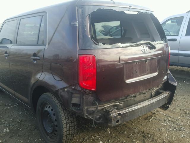 JTLKE50E381027982 - 2008 TOYOTA SCION XB 勃艮第红 照片 9