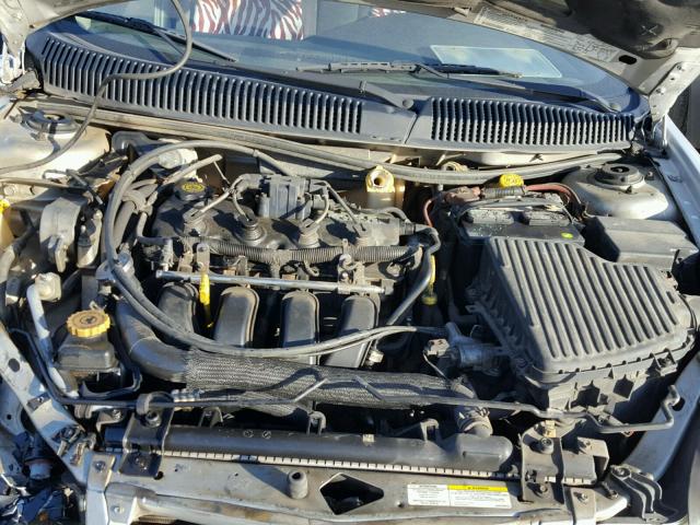 1B3ES56C22D504500 - 2002 DODGE NEON ES SILVER photo 7