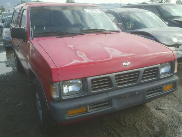 1N6SD16S1TC367095 - 1996 NISSAN TRUCK KING RED photo 1