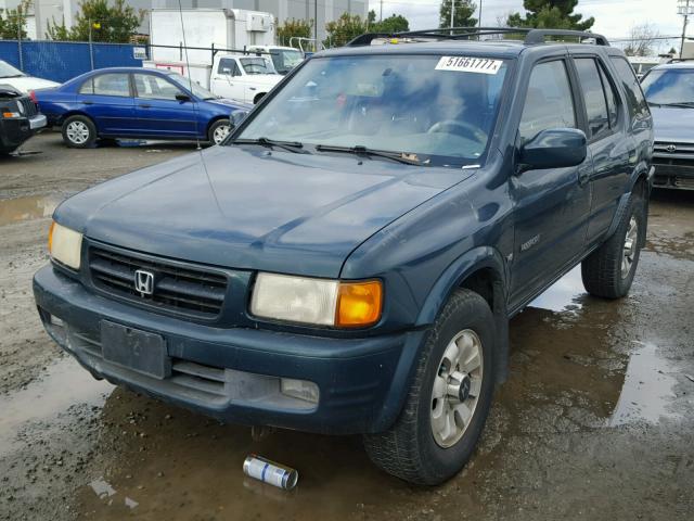 4S6CK58W1X4407019 - 1999 HONDA PASSPORT E 绿色 照片 2