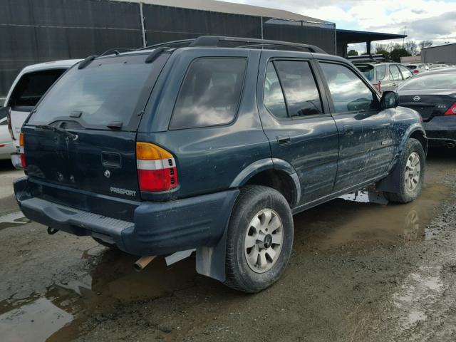 4S6CK58W1X4407019 - 1999 HONDA PASSPORT E 绿色 照片 4