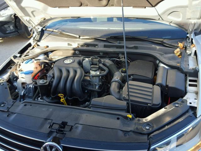 3VW2K7AJ9FM326501 - 2015 VOLKSWAGEN JETTA BASE SILVER photo 7