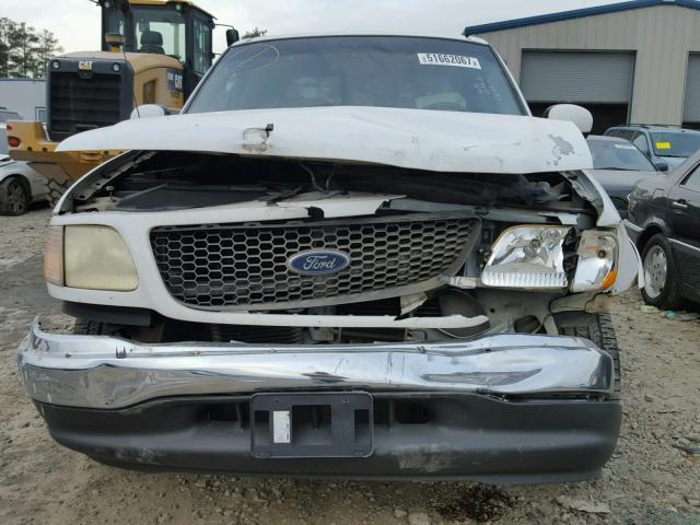 1FTRW07L72KD25208 - 2002 FORD F150 SUPER WHITE photo 9