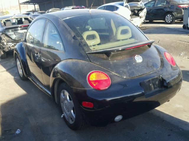 3VWCC21C9XM425973 - 1999 VOLKSWAGEN NEW BEETLE 黑色 照片 3