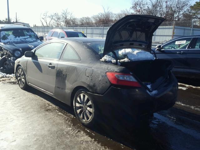2HGFG1B8XBH508233 - 2011 HONDA CIVIC EX შავი ფოტო 3
