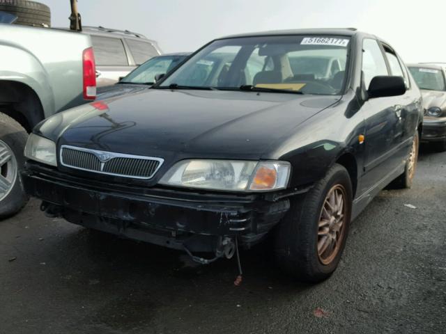 JNKCP11A6XT002784 - 1999 INFINITI G20 BLACK photo 2