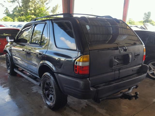 4S6CK58W1W4421811 - 1998 HONDA PASSPORT E BLACK photo 3