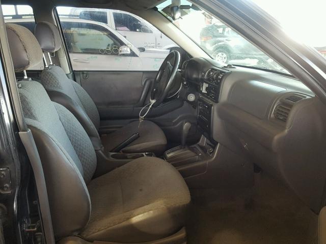 4S6CK58W1W4421811 - 1998 HONDA PASSPORT E BLACK photo 5