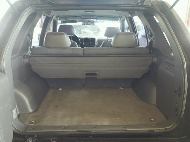 4S6CK58W1W4421811 - 1998 HONDA PASSPORT E BLACK photo 9