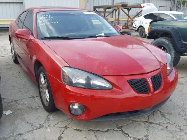 2G2WP552881138273 - 2008 PONTIAC GRAND PRIX წითელი ფოტო 1