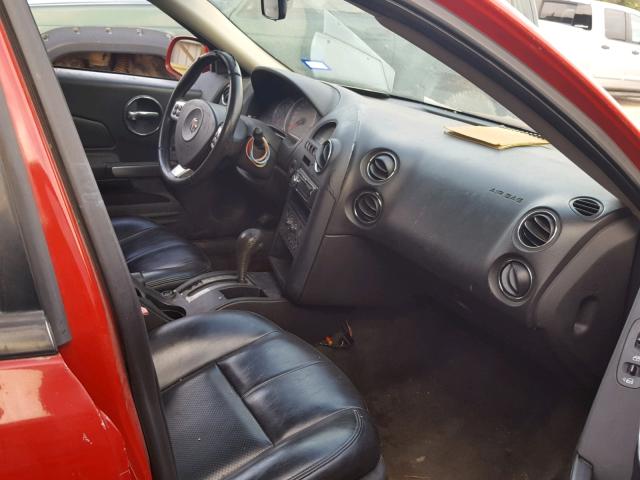 2G2WP552881138273 - 2008 PONTIAC GRAND PRIX წითელი ფოტო 5