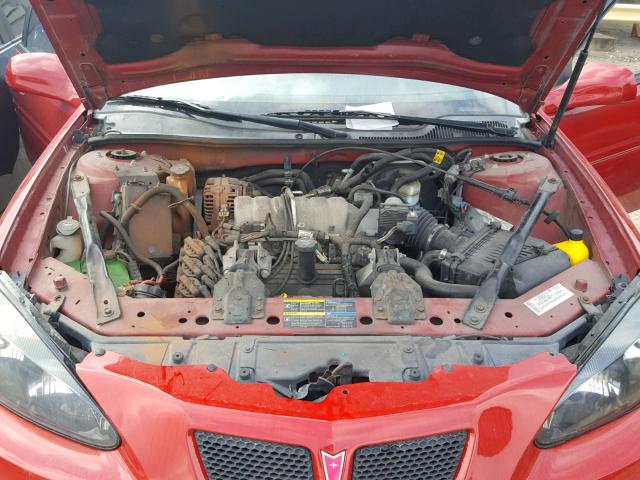 2G2WP552881138273 - 2008 PONTIAC GRAND PRIX წითელი ფოტო 7