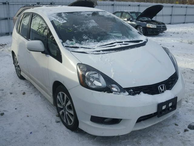 JHMGE8H50DC069904 - 2013 HONDA FIT SPORT WHITE photo 1