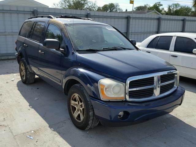 1D4HB48D95F571621 - 2005 DODGE DURANGO SL BLUE photo 1