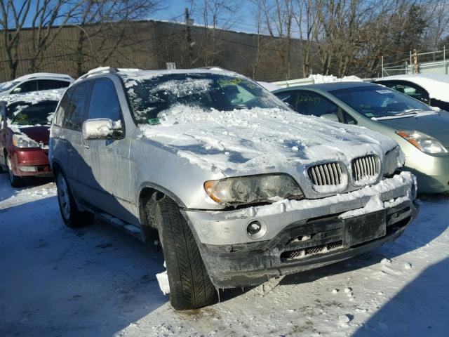 WBAFB33581LH12057 - 2001 BMW X5 4.4I SILVER photo 1