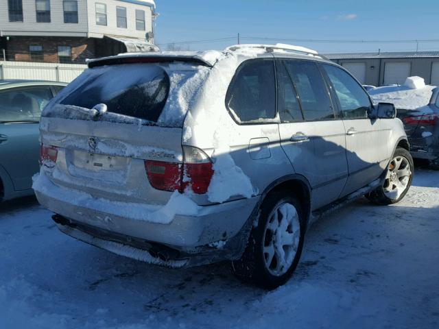 WBAFB33581LH12057 - 2001 BMW X5 4.4I SILVER photo 4