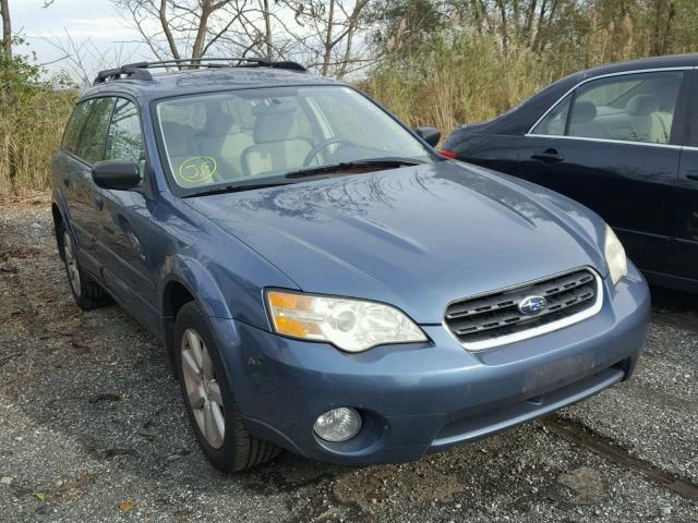 4S4BP61C767321464 - 2006 SUBARU LEGACY OUT BLUE photo 1