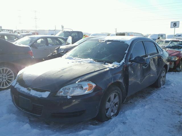 2G1WB58K079369702 - 2007 CHEVROLET IMPALA LS BLUE photo 2