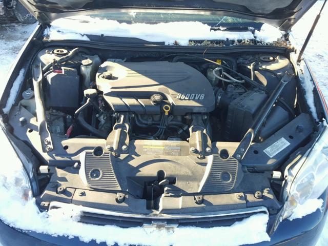 2G1WB58K079369702 - 2007 CHEVROLET IMPALA LS BLUE photo 7