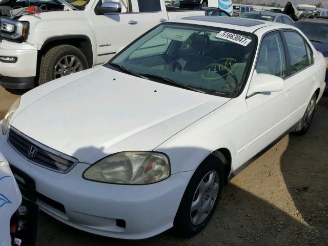 2HGEJ8642XH538749 - 1999 HONDA CIVIC EX 白色 照片 2