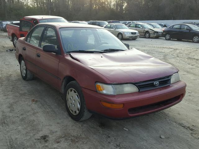 1NXAE09E5PZ066210 - 1993 TOYOTA COROLLA LE RED photo 1