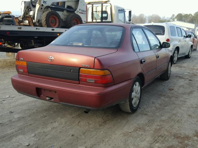 1NXAE09E5PZ066210 - 1993 TOYOTA COROLLA LE 红色 照片 4