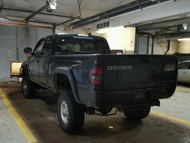 1B7KF23W6XJ596853 - 1999 DODGE RAM 2500 BLACK photo 3