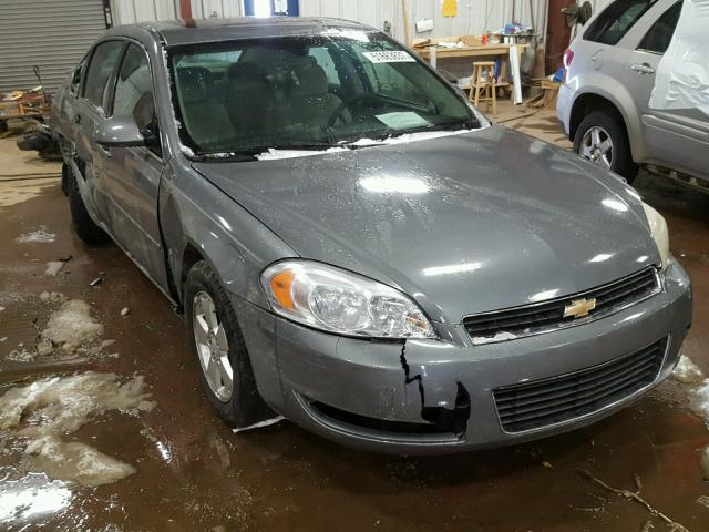 2G1WT58N389114194 - 2008 CHEVROLET IMPALA LT GRAY photo 1