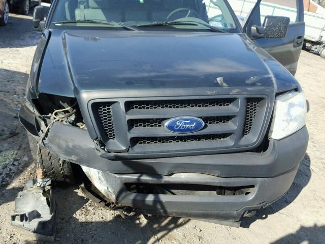 1FTRX14W76NA92324 - 2006 FORD F150 GREEN photo 7