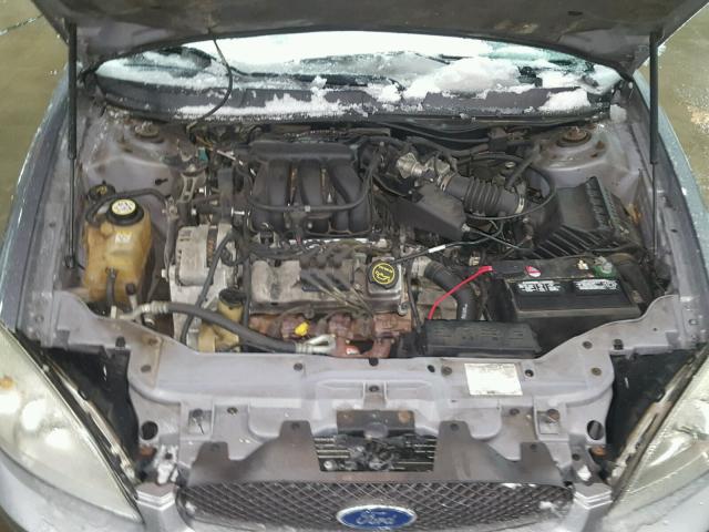 1FAFP56U87A213348 - 2007 FORD TAURUS SEL GRAY photo 7