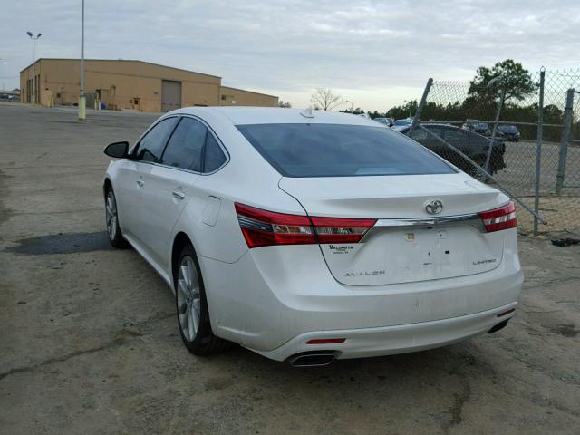 4T1BK1EB9DU048271 - 2013 TOYOTA AVALON BAS WHITE photo 3