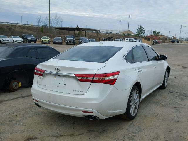 4T1BK1EB9DU048271 - 2013 TOYOTA AVALON BAS WHITE photo 4
