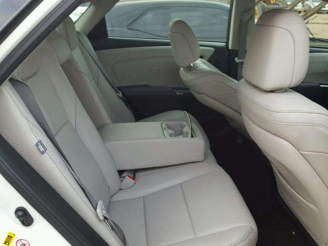 4T1BK1EB9DU048271 - 2013 TOYOTA AVALON BAS WHITE photo 6