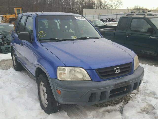 JHLRD28421C007470 - 2001 HONDA CR-V LX BLUE photo 1