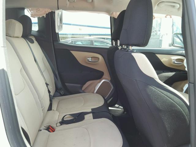 ZACCJAAB7HPE75733 - 2017 JEEP RENEGADE S 白色 照片 6