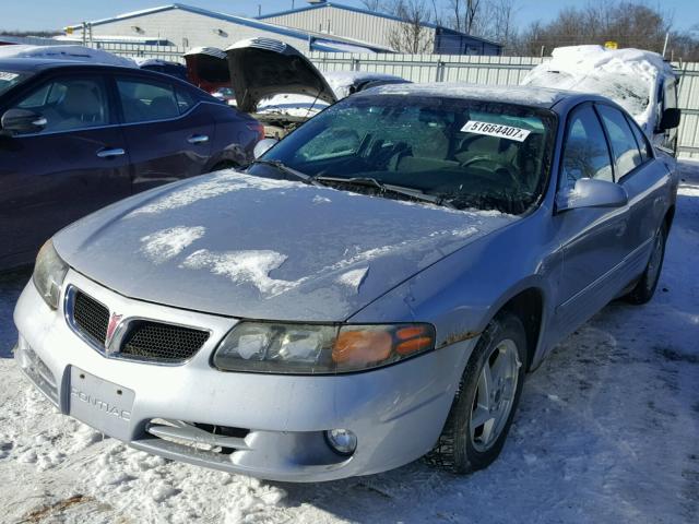 1G2HX52K45U135691 - 2005 PONTIAC BONNEVILLE BLUE photo 2