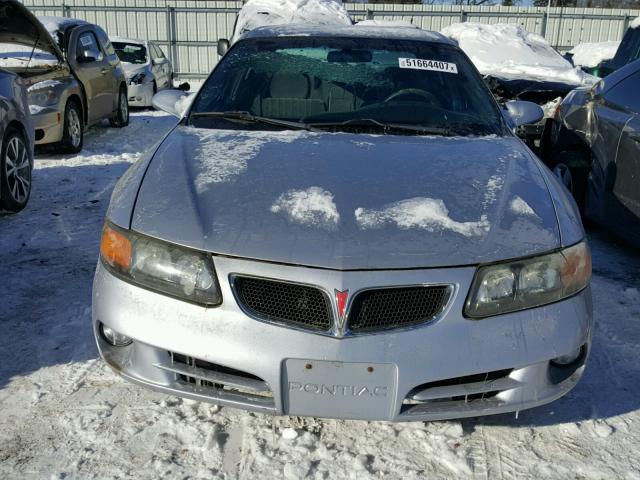 1G2HX52K45U135691 - 2005 PONTIAC BONNEVILLE BLUE photo 9