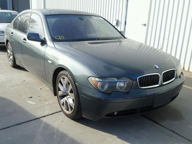 WBAGL63453DP67716 - 2003 BMW 745 I GRAY photo 1