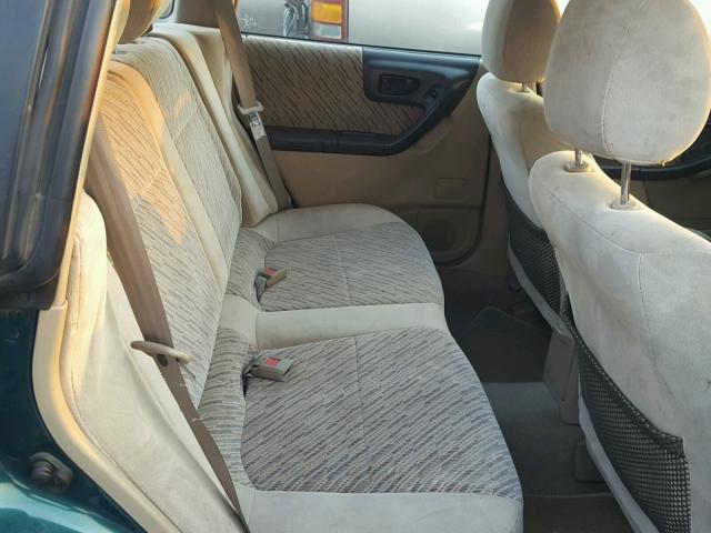 JF1SF6554YG705570 - 2000 SUBARU FORESTER S GREEN photo 6