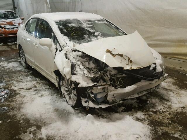 2HGFA16989H329350 - 2009 HONDA CIVIC EXL თეთრი ფოტო 1