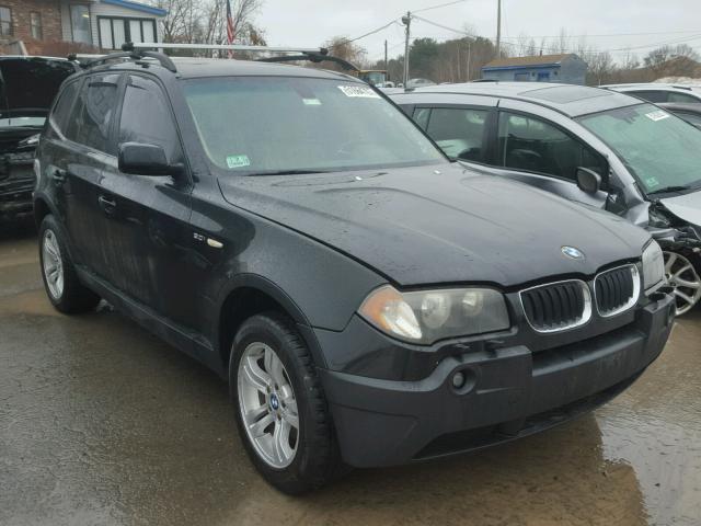 WBXPA934X4WC34038 - 2004 BMW X3 3.0I BLACK photo 1