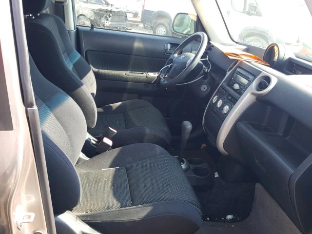 JTLKT324550207917 - 2005 TOYOTA SCION XB Boz foto 5