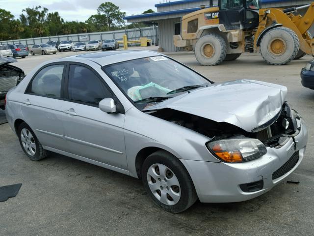 KNAFE221895600288 - 2009 KIA SPECTRA EX SILVER photo 1