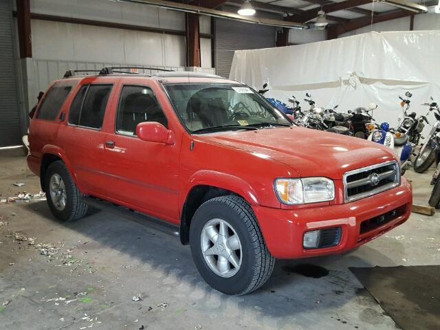 JN8DR07Y01W516073 - 2001 NISSAN PATHFINDER RED photo 1