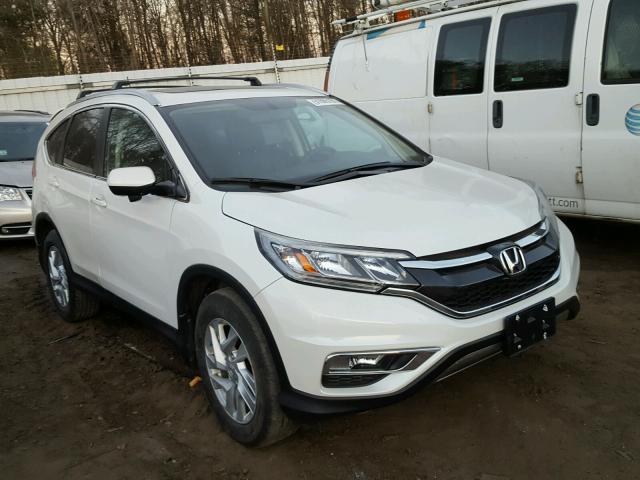 5J6RM4H75GL025483 - 2016 HONDA CR-V EXL WHITE photo 1