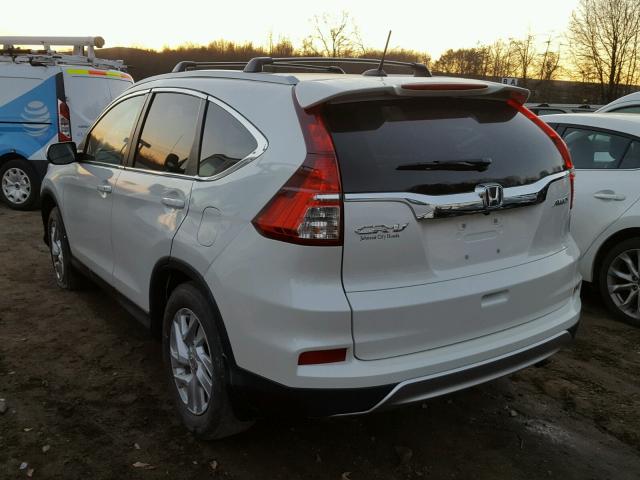5J6RM4H75GL025483 - 2016 HONDA CR-V EXL 白色 照片 3
