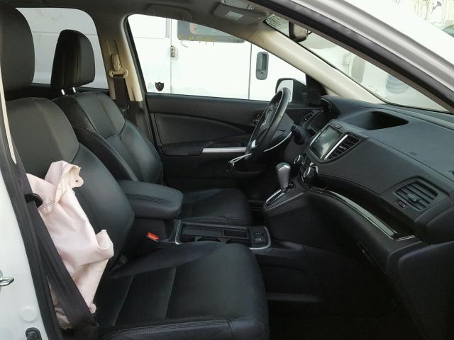 5J6RM4H75GL025483 - 2016 HONDA CR-V EXL 白色 照片 5